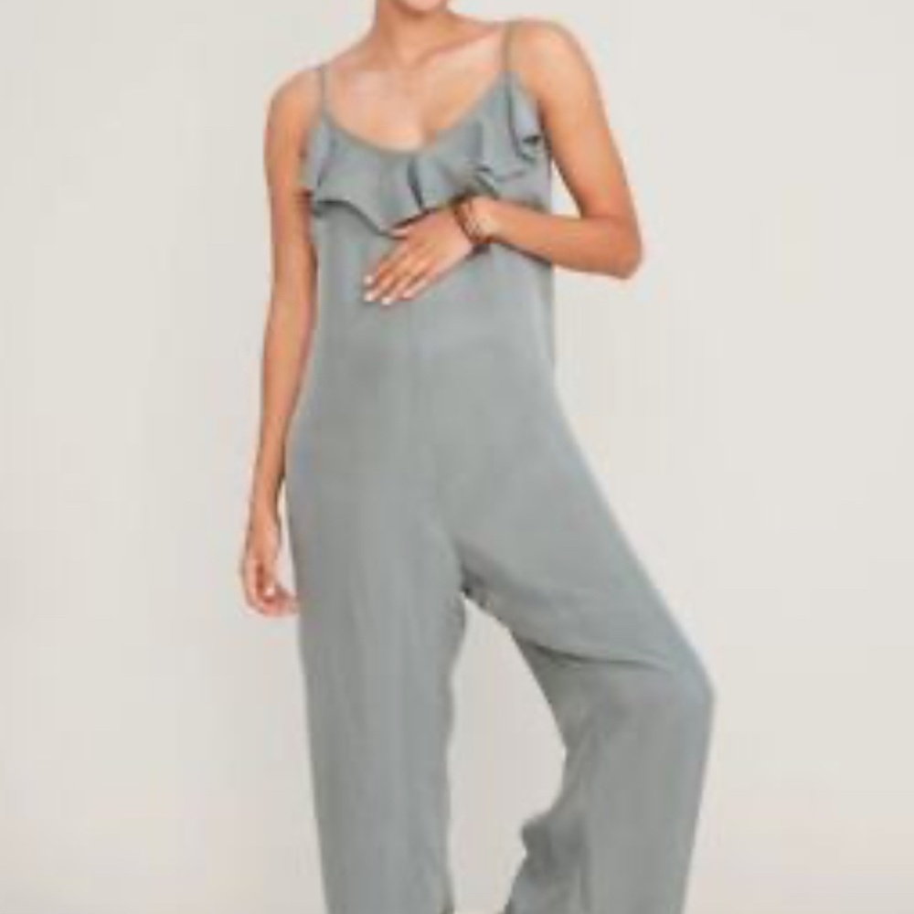 Hatch Frankie jumpsuit- green size 2
